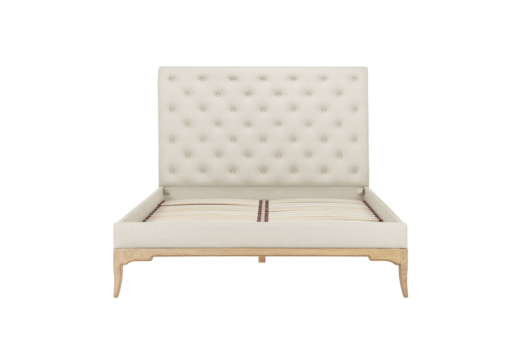Toulon Low End Cream Bed Frame