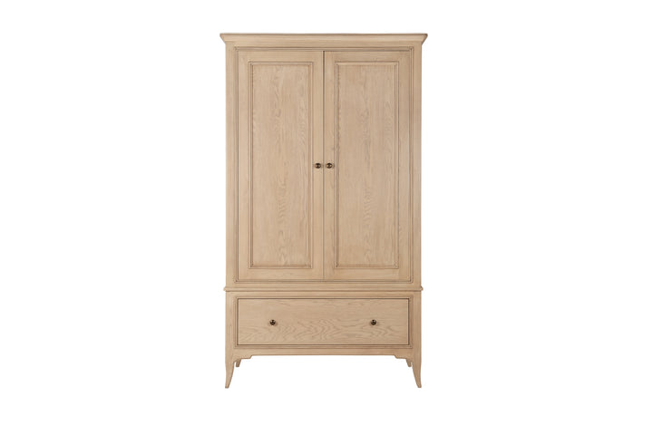 Toulon 2 Door 1 Drawer Wardrobe with Mirror