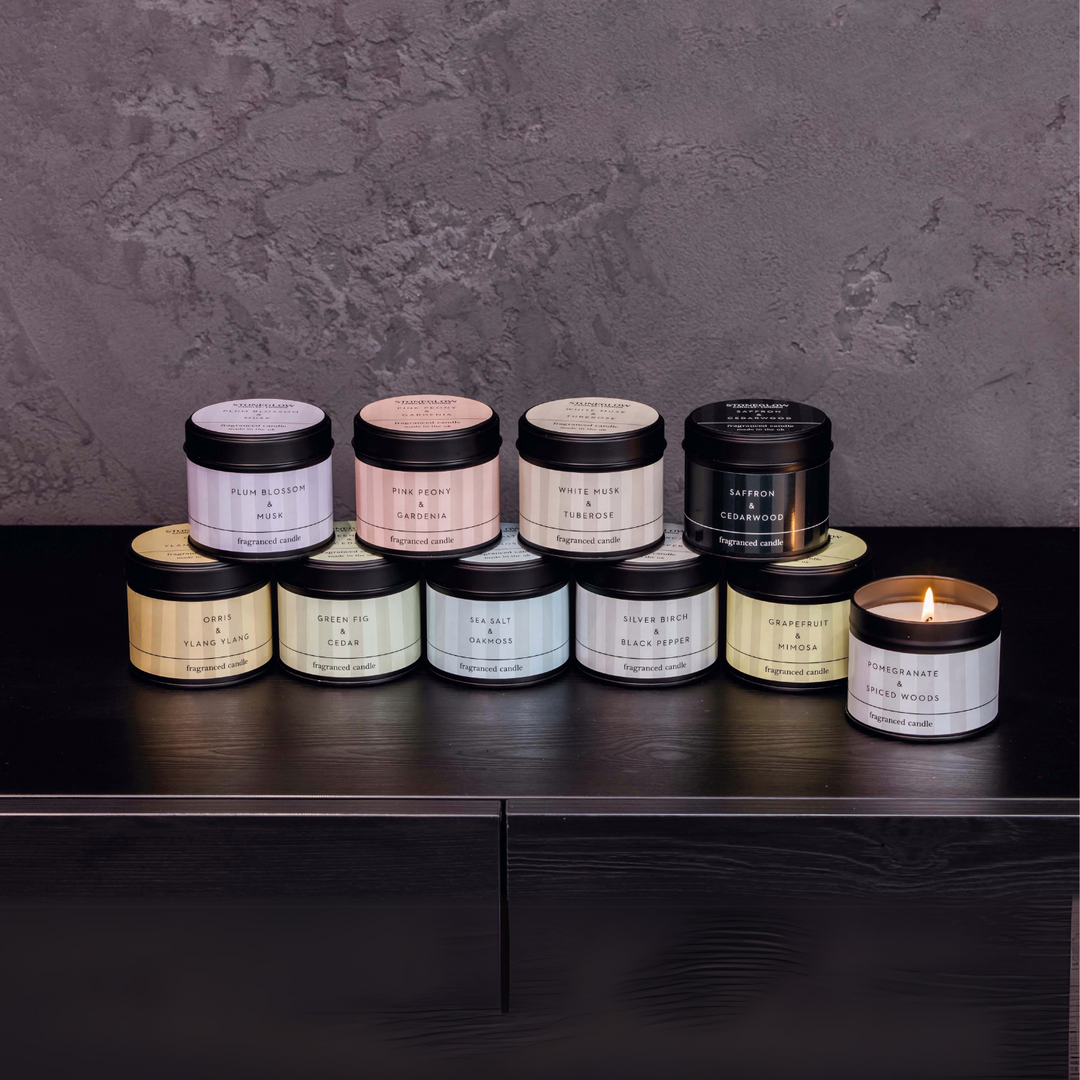 Sea Salt & Oakmoss Tin Candle