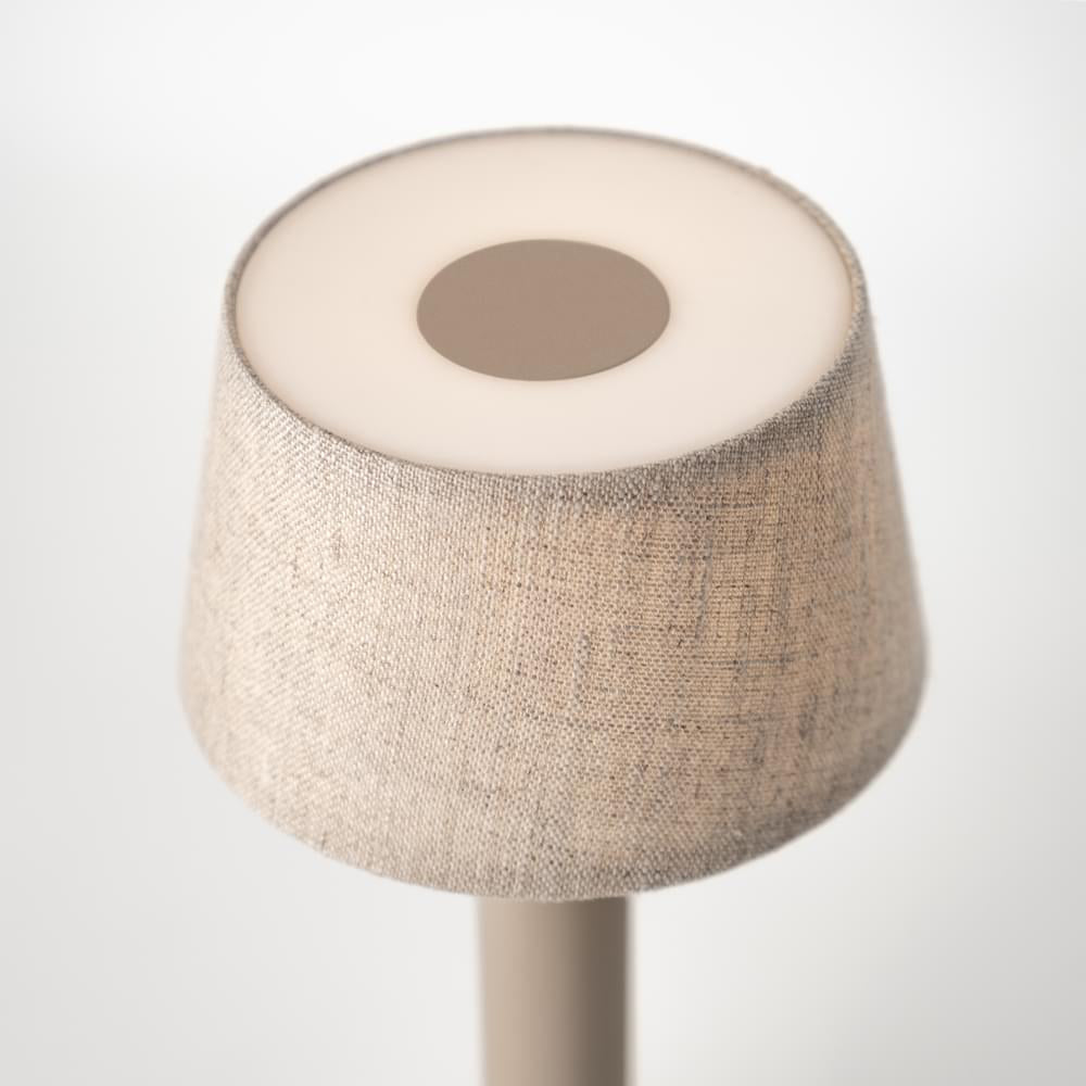 Humble Two Cordless LED Table Lamp - Linen Edition