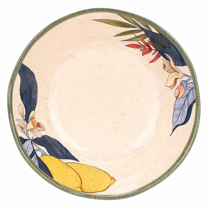 Limu Lemon Melamine Salad Plates Set of 2 – 21cm