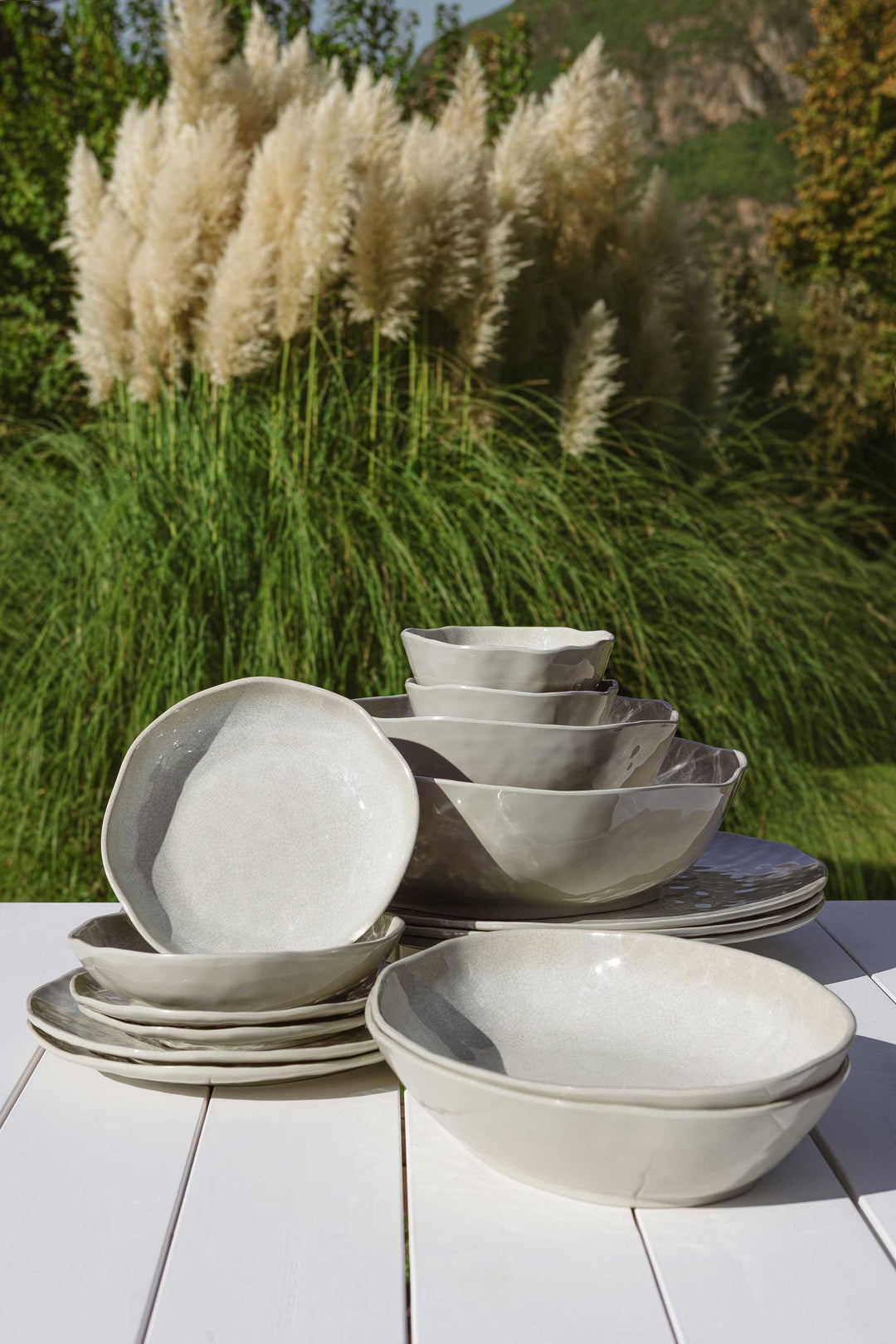 Atmosfera Melamine Dinner Plates Set of 2 – 27cm