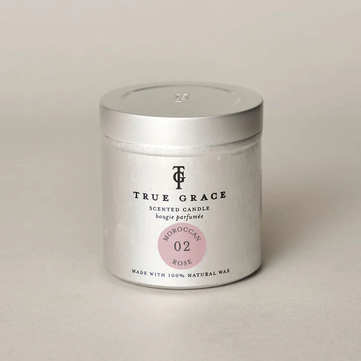 Moroccan Rose Tin Candle