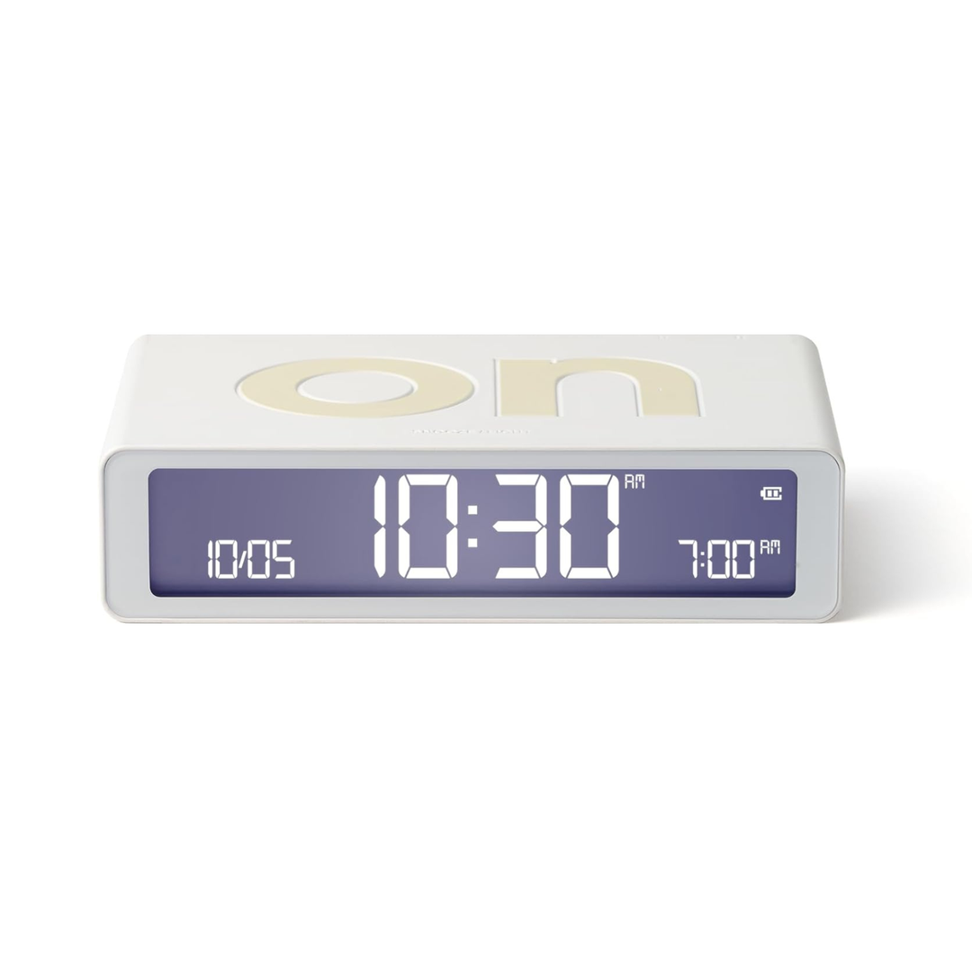 Lexon Flip Classic Alarm Clock