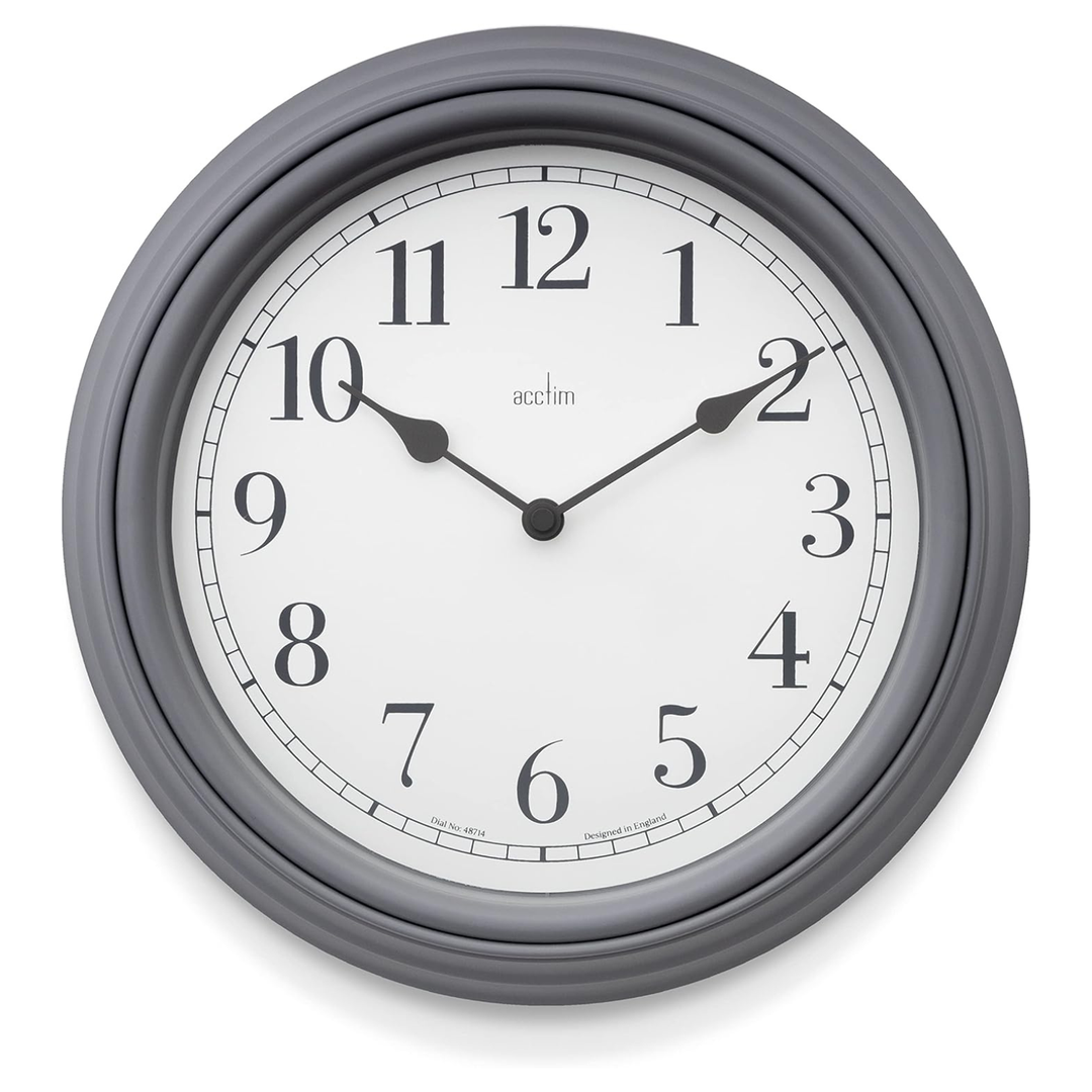 Devonshire Pigeon Grey Wall Clock