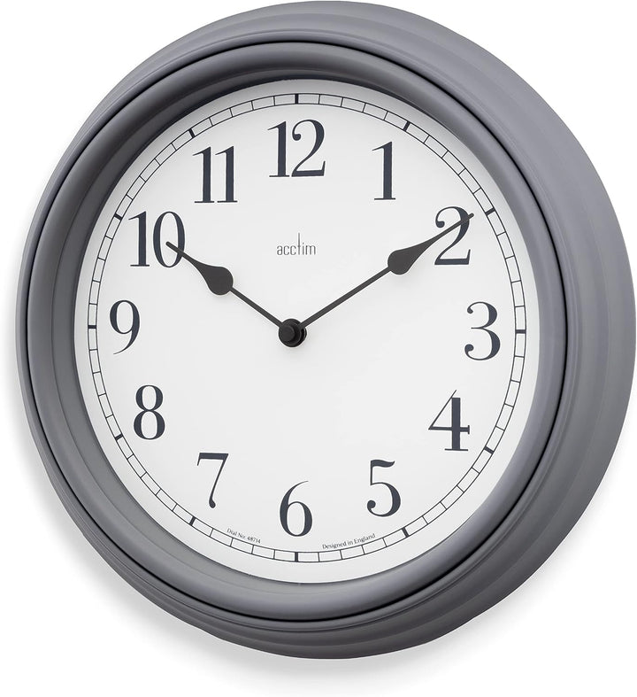 Devonshire Pigeon Grey Wall Clock