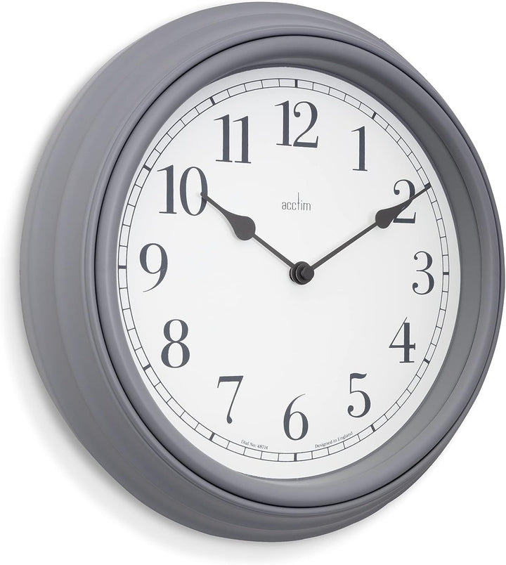 Devonshire Pigeon Grey Wall Clock