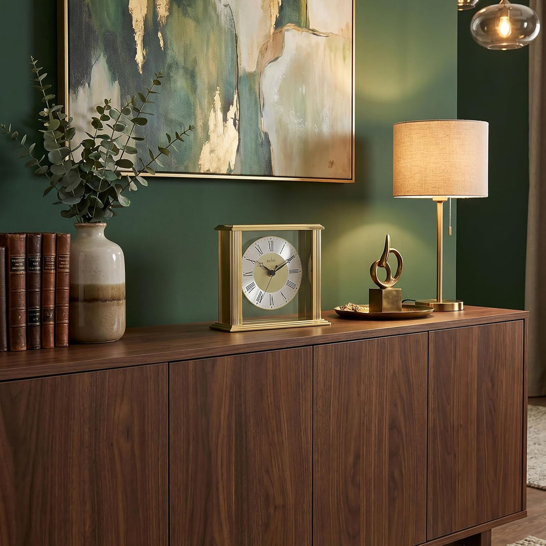 Hamilton Gold Mantel Clock