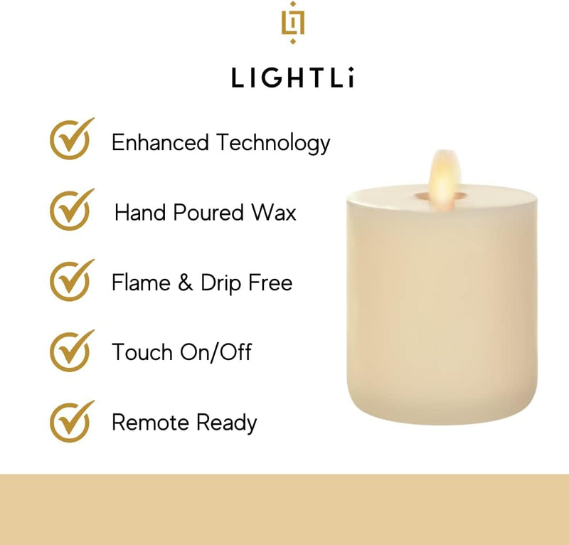 LED Candle with Touch Technology