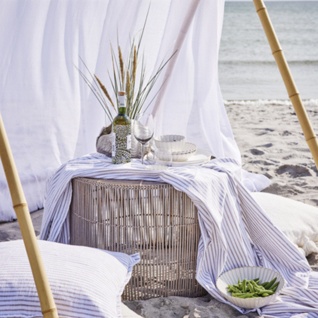 Sheline Linen Ceramic Vase