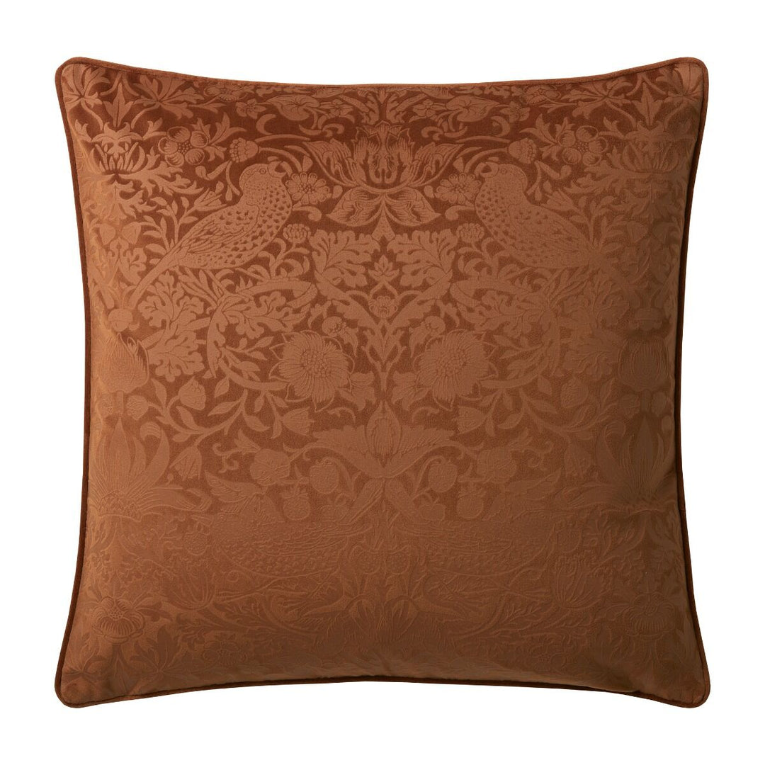 Strawberry Thief Embossed Cushion