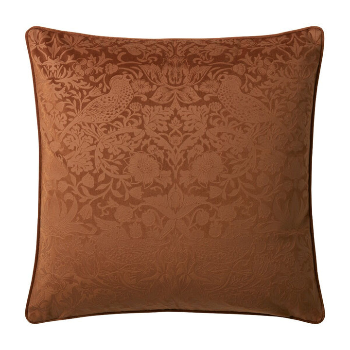 Strawberry Thief Embossed Cushion