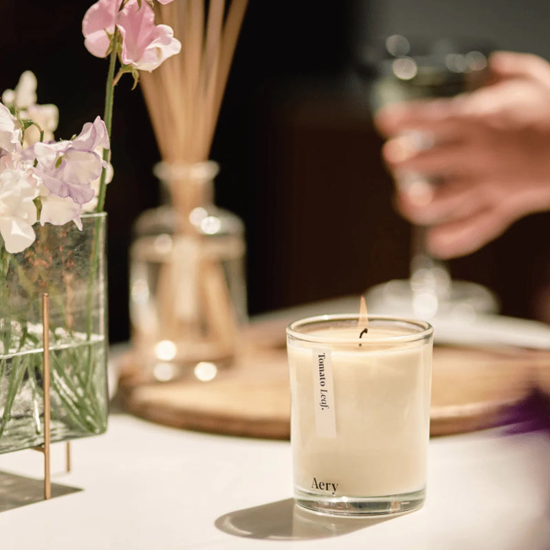 Tomato Leaf Candle - Heirloom Vines & Fresh Grass