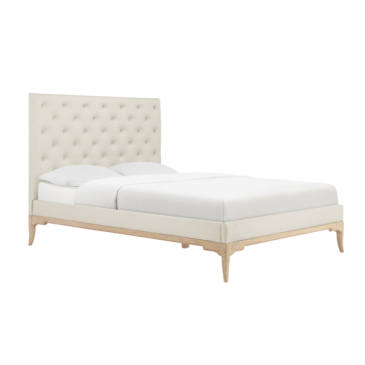 Toulon Low End Cream Bed Frame