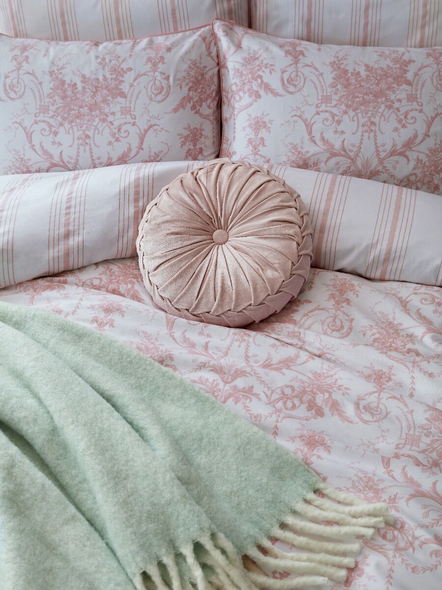 Tuileries Blush Pink Duvet Set