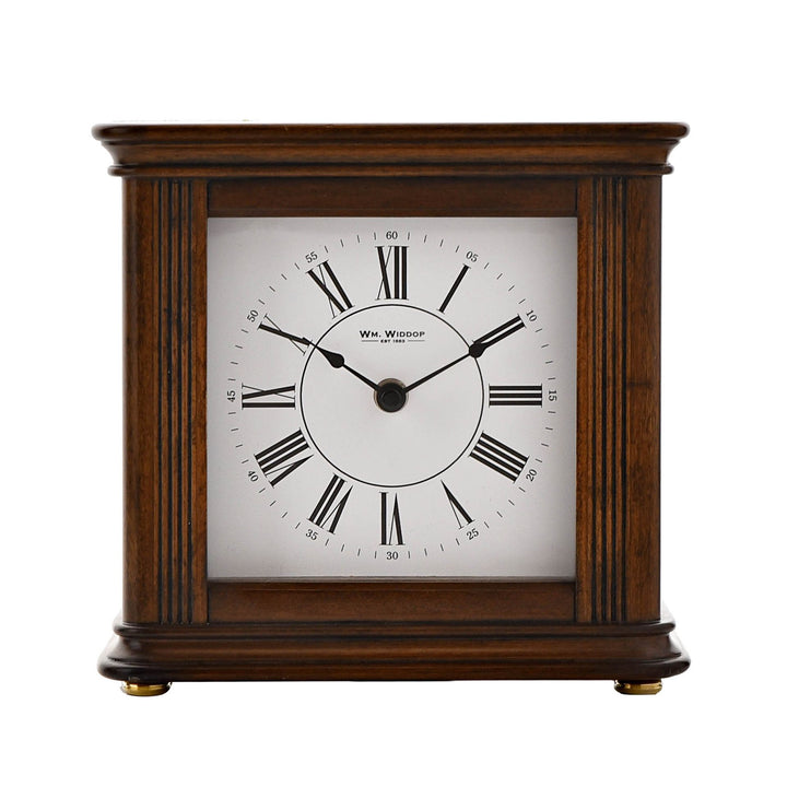 Square Westminster Chiming Mantel Clock
