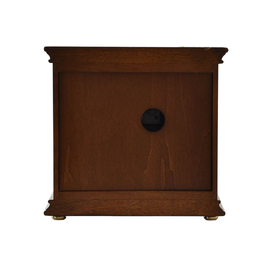Square Westminster Chiming Mantel Clock