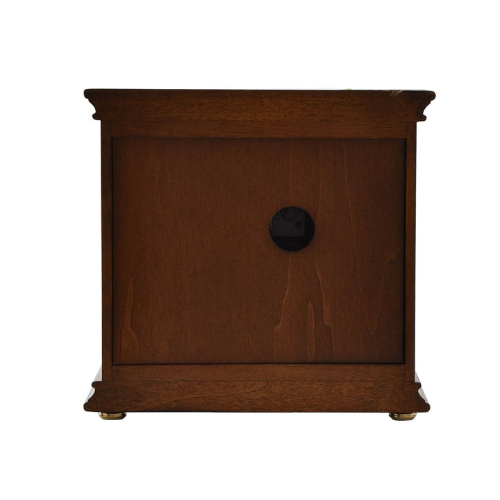 Square Westminster Chiming Mantel Clock