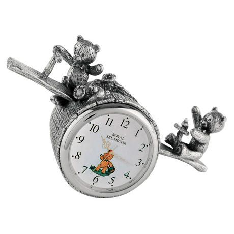 Playtime Mantel Clock - Teddy Bear&