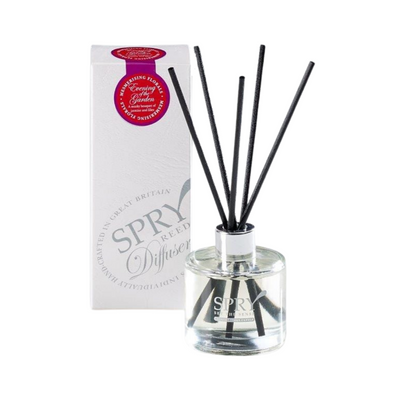 Evening in the Garden Mesmerising Florals Clear Reed Diffuser - Plum Retail