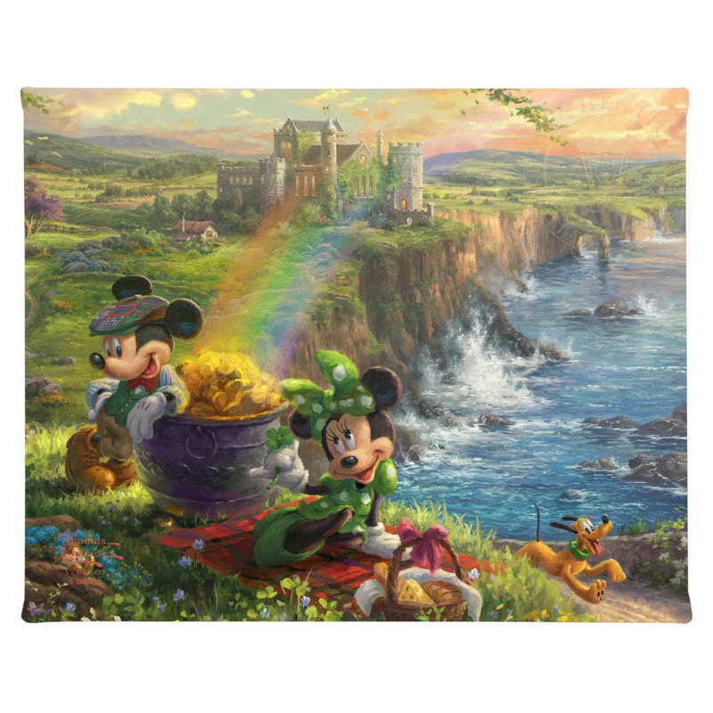Disney’s Mickey and Minnie in Ireland 8 x 10 inch - Plum Retail