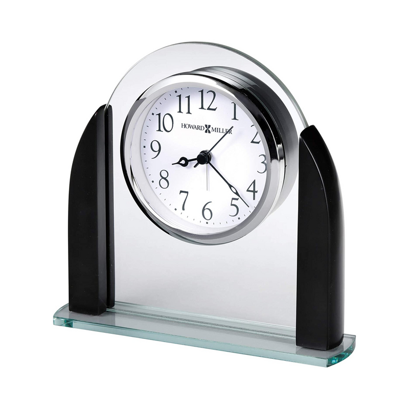 Aden Glass Mantel Clock