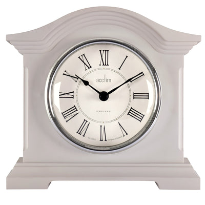 Cliffburn Mantel Clock, Taupe - Plum Retail