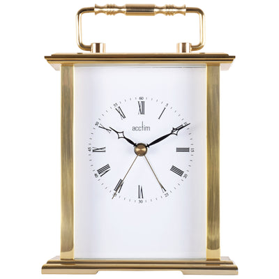 Gainsborough Mantel Clock, Gold - Plum Retail