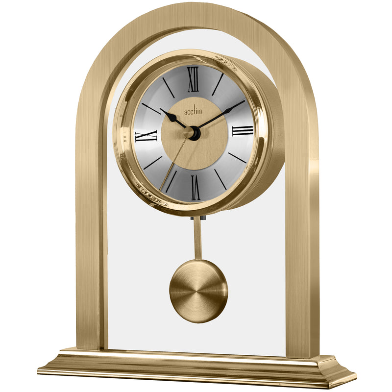 Colney Mantel Clock, Gold - Plum Retail