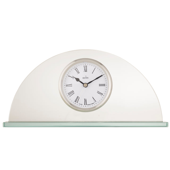 Milton Mantel Clock, Glass - Plum Retail
