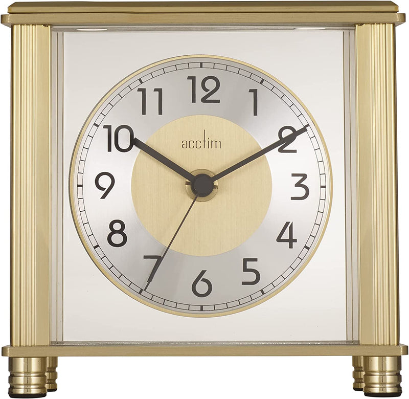 Hampden Brass Mantel Clock
