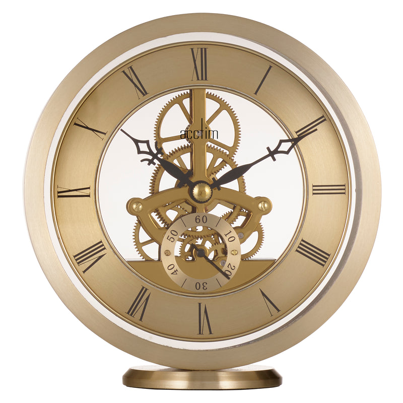 Millendon Mantel Clock, Gold - Plum Retail