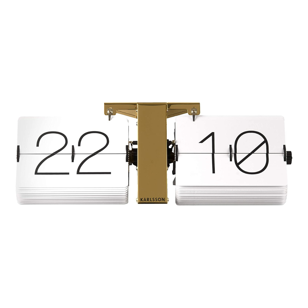 No Case Flip Clock Wall & Table Clock
