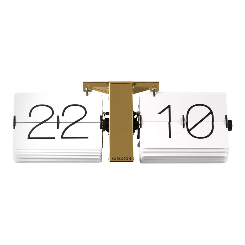 No Case Flip Clock Wall & Table Clock