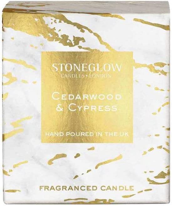 Cedarwood & Cypress Tumbler Candle - Luna Collection