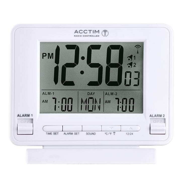 Delaware Radio Controlled Alarm Clock