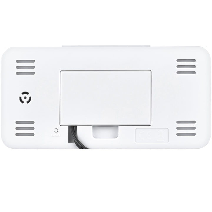 Rialto Radio Controlled Alarm Clock - Plum Retail