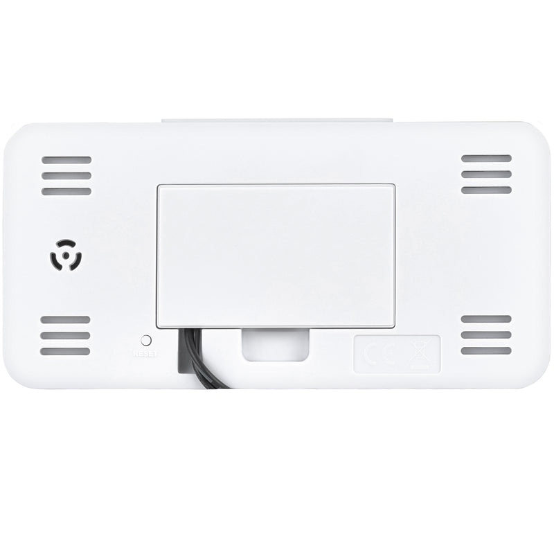 Rialto Radio Controlled Alarm Clock - Plum Retail