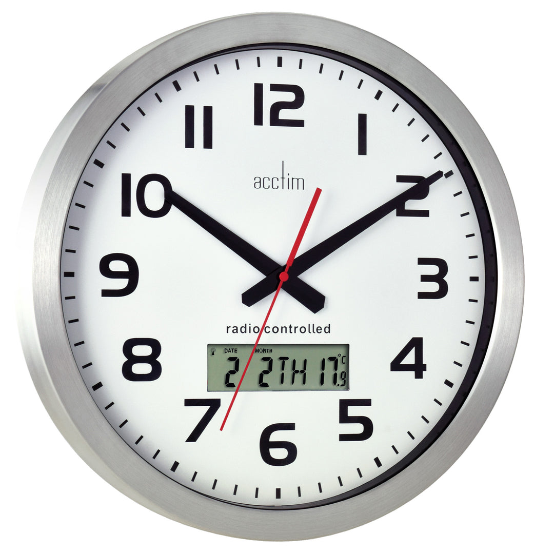 Meridian Radio Controlled Wall Clock