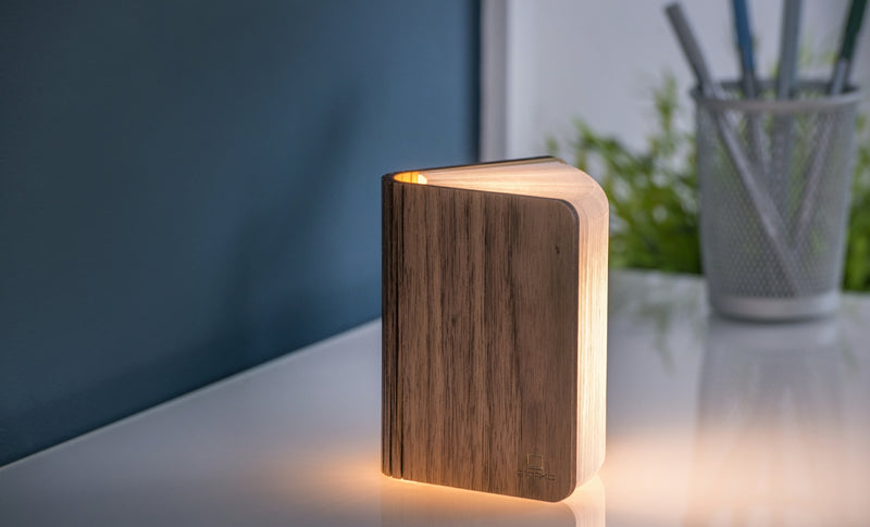 Mini Smart Booklight Walnut
