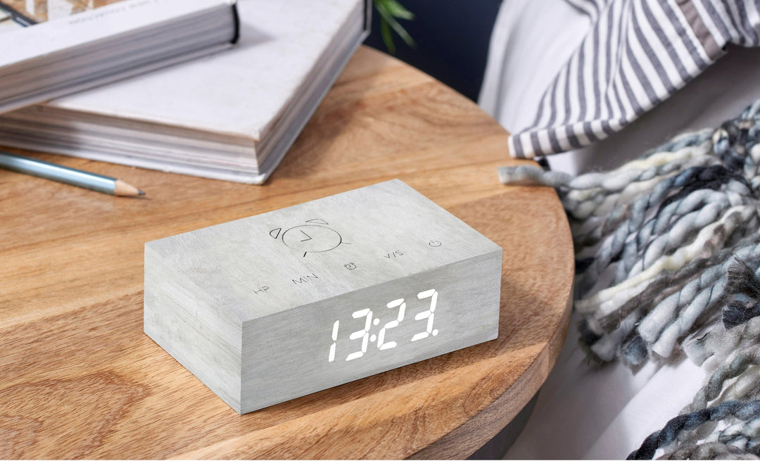Flip Click Clock - Plum Retail