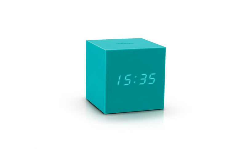 Cube Click Clock - Plum Retail