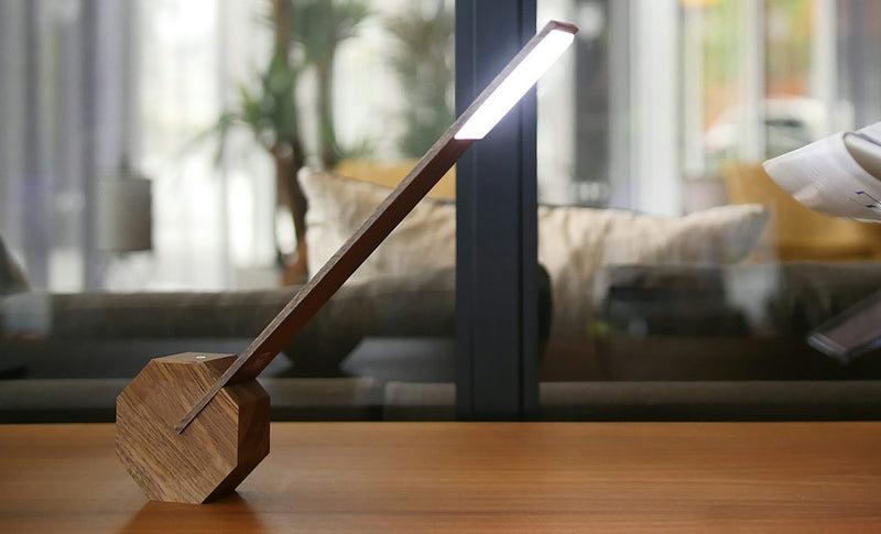 Octagon One Desk Lamp - Plum Retail
