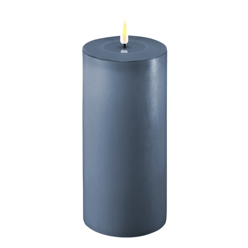 Flameless LED Ice Blue Candle