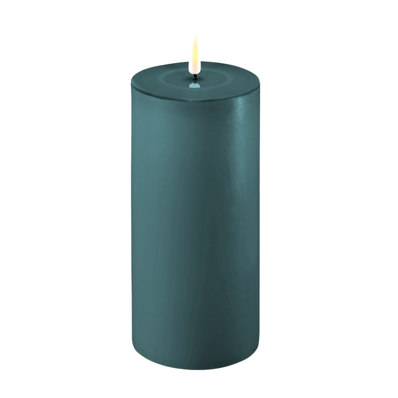 Flameless LED Jade Green Candle