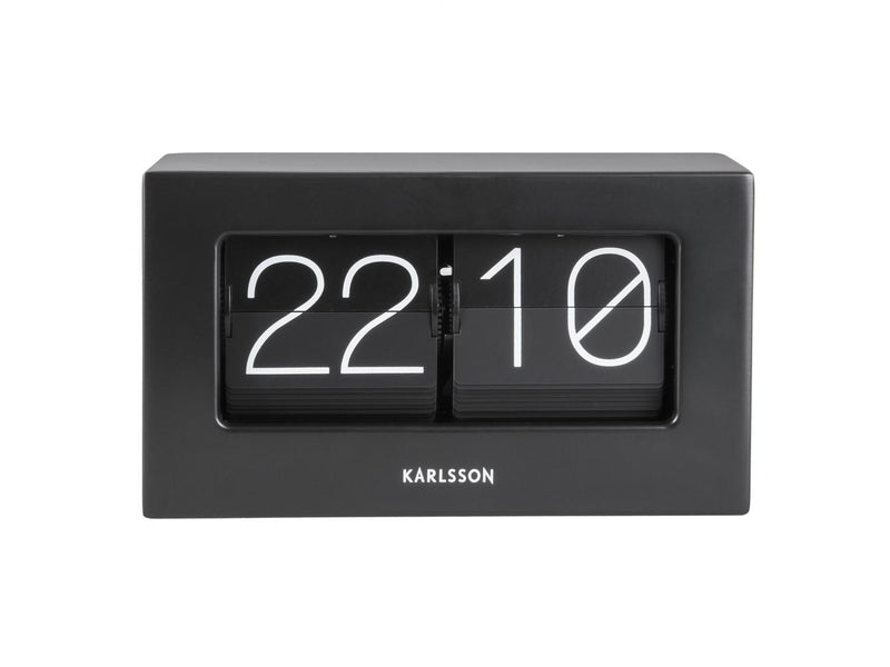 Boxed Flip Wall / Table Clock - Plum Retail