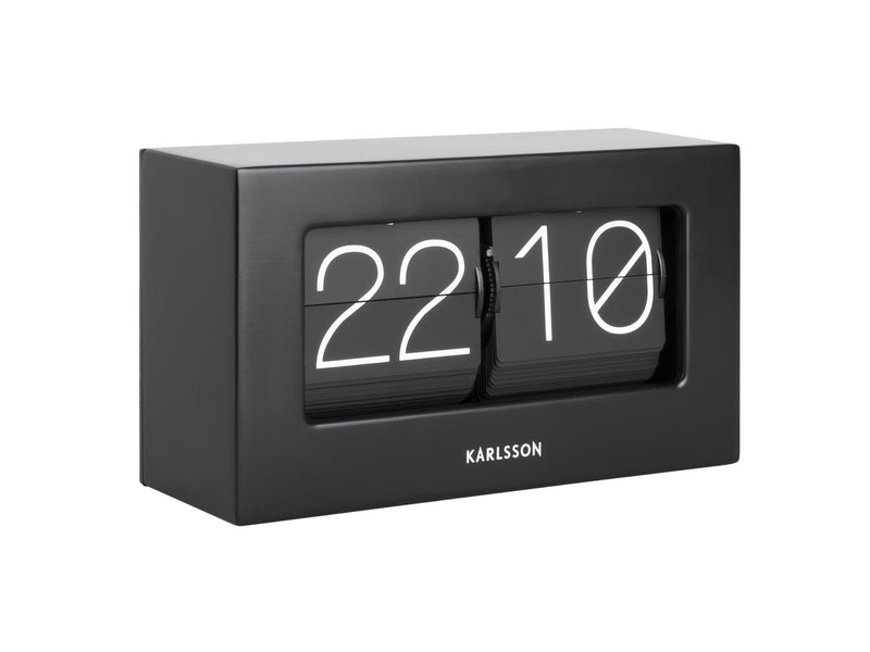 Boxed Flip Wall / Table Clock - Plum Retail