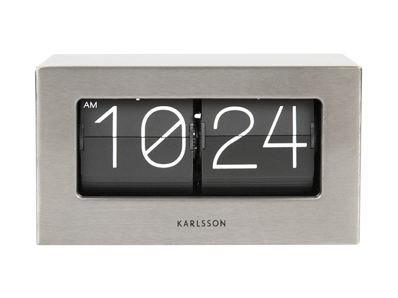 Boxed Flip Wall / Table Clock