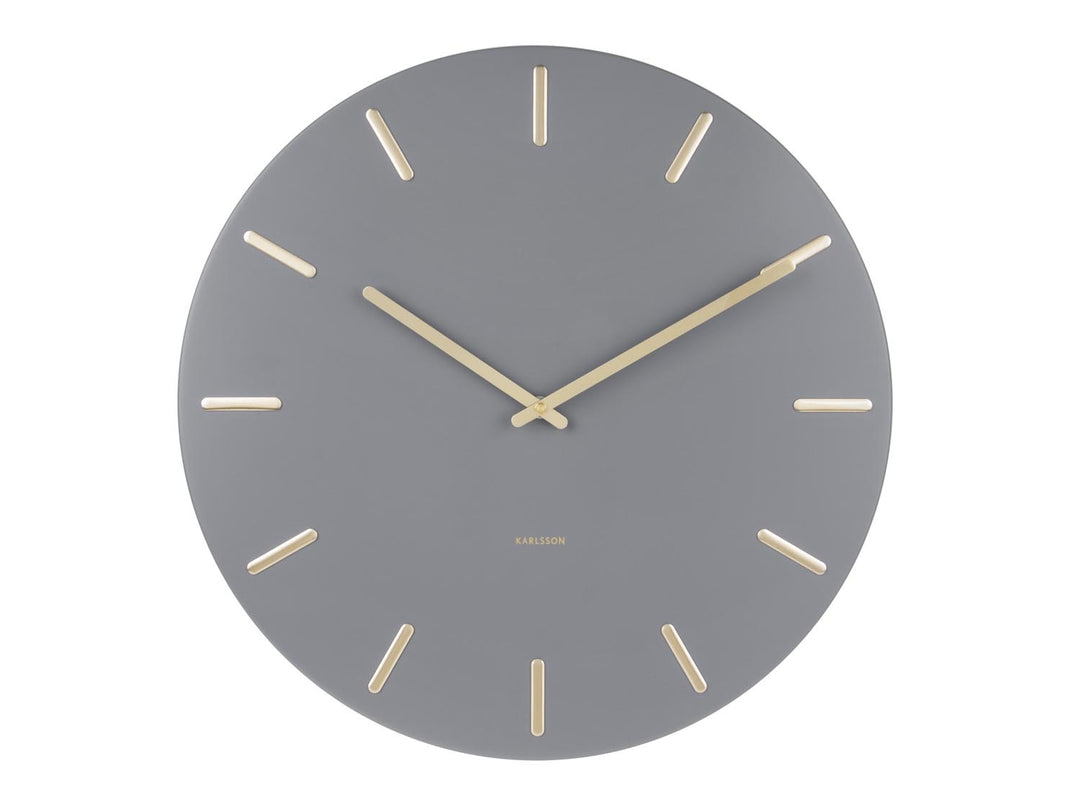 Charm Wall Clock - Plum Retail