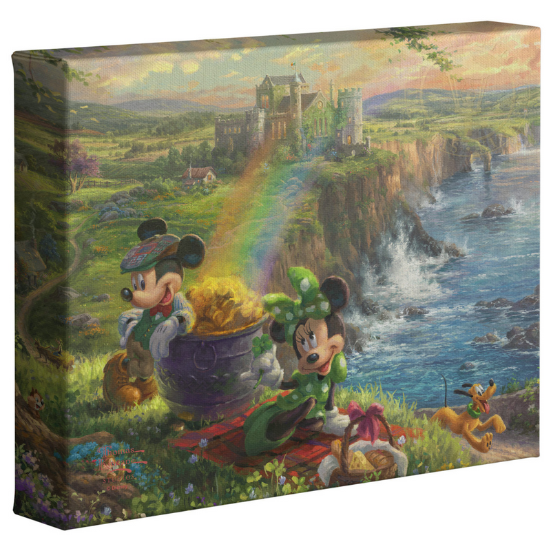 Disney’s Mickey and Minnie in Ireland 8 x 10 inch - Plum Retail